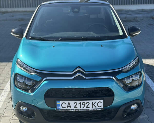 Сітроен С3 2023 у Черкасах на Automoto.ua Синій Сітроен С3, об'ємом двигуна 1.2 л та пробігом 13 тис. км за 20500 $, фото 1 на Automoto.ua