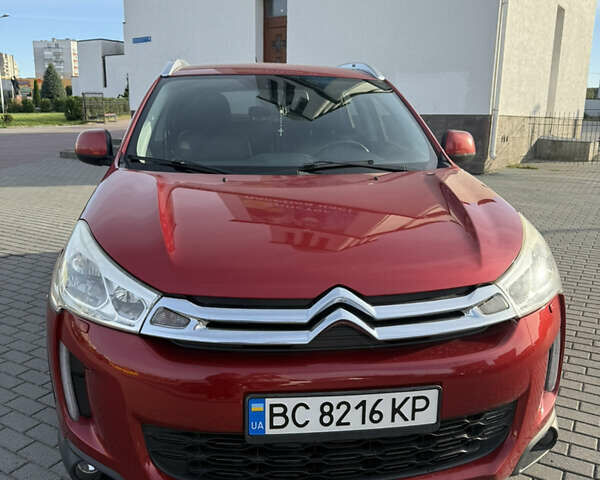 Красный Ситроен С4 Аиркросс, объемом двигателя 2 л и пробегом 148 тыс. км за 12200 $, фото 1 на Automoto.ua