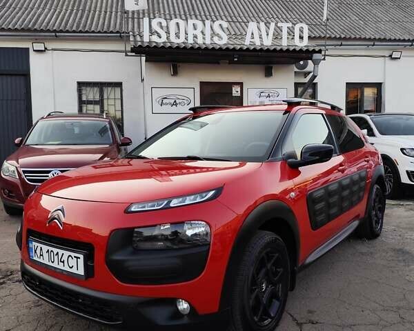 Червоний Сітроен C4 Кактус, об'ємом двигуна 1.2 л та пробігом 136 тис. км за 9900 $, фото 1 на Automoto.ua