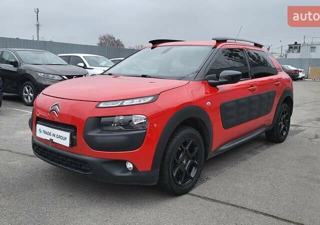 Червоний Сітроен C4 Кактус, об'ємом двигуна 1.2 л та пробігом 124 тис. км за 10900 $, фото 1 на Automoto.ua