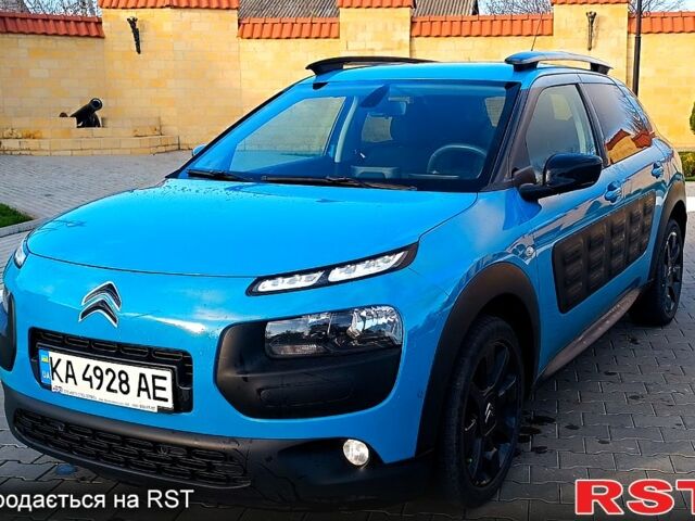 Синій Сітроен C4 Кактус, об'ємом двигуна 1.6 л та пробігом 131 тис. км за 13000 $, фото 1 на Automoto.ua