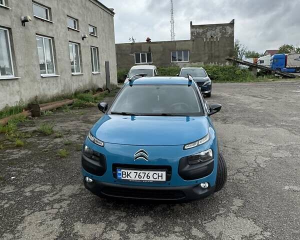 Синій Сітроен C4 Кактус, об'ємом двигуна 1.2 л та пробігом 66 тис. км за 13100 $, фото 1 на Automoto.ua