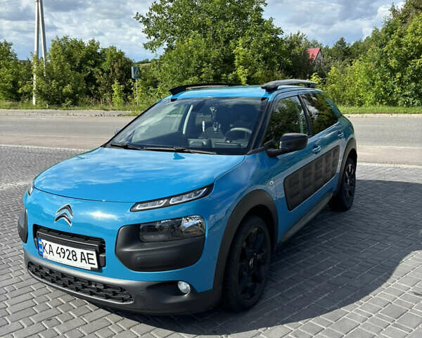 Синій Сітроен C4 Кактус, об'ємом двигуна 1.56 л та пробігом 124 тис. км за 12900 $, фото 1 на Automoto.ua
