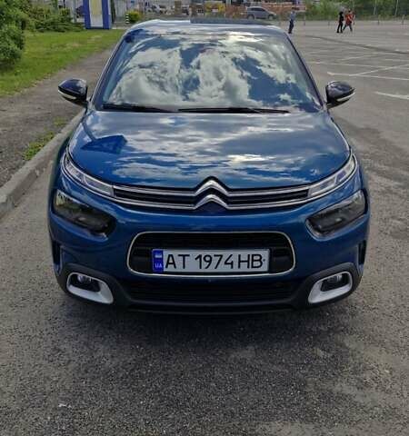 Синий Ситроен C4 Кактус, объемом двигателя 1.5 л и пробегом 62 тыс. км за 16500 $, фото 1 на Automoto.ua