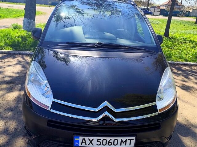 Черный Ситроен Ц4 Гранд Пикассо, объемом двигателя 1.6 л и пробегом 222 тыс. км за 6100 $, фото 1 на Automoto.ua