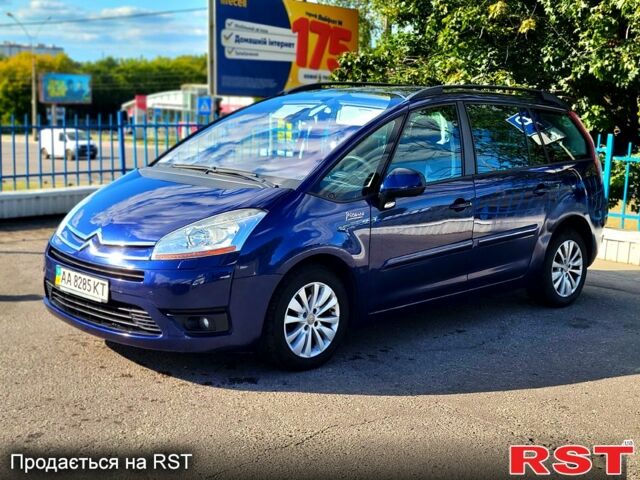Ситроен Ц4 Гранд Пикассо 2008 в Сумах на Automoto.ua Синий Ситроен Ц4 Гранд Пикассо, объемом двигателя 2 л и пробегом 236 тыс. км за 4450 $, фото 1 на Automoto.ua