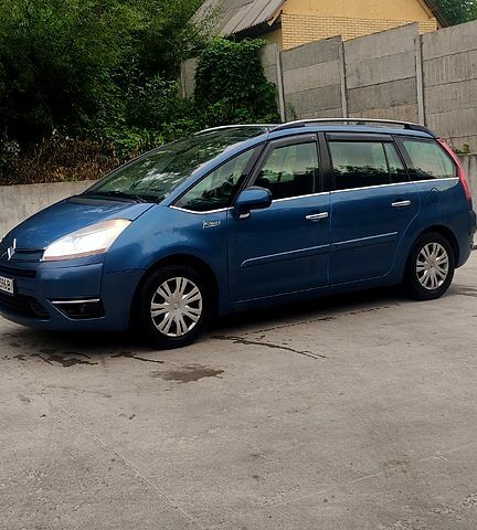 Синий Ситроен Ц4 Гранд Пикассо, объемом двигателя 1.6 л и пробегом 260 тыс. км за 6000 $, фото 1 на Automoto.ua