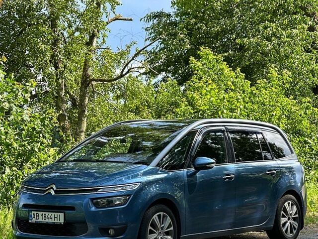 Синий Ситроен Ц4 Гранд Пикассо, объемом двигателя 1.6 л и пробегом 366 тыс. км за 8500 $, фото 1 на Automoto.ua