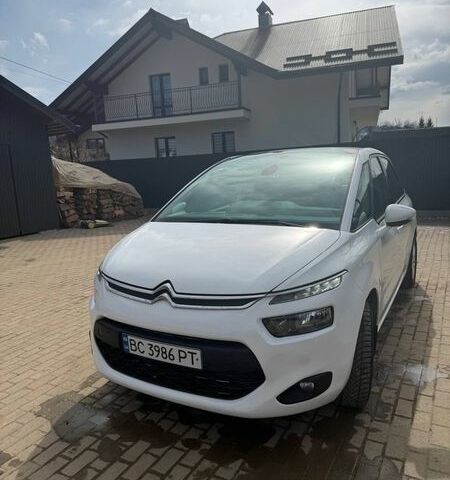 Белый Ситроен С4 Пикассо, объемом двигателя 1.56 л и пробегом 265 тыс. км за 8300 $, фото 1 на Automoto.ua