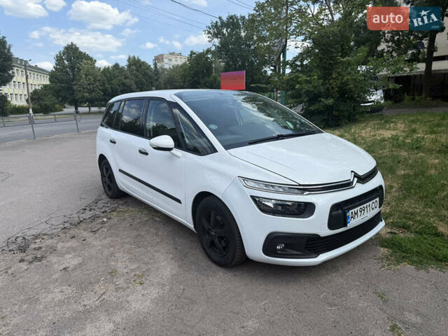 Белый Ситроен С4 Пикассо, объемом двигателя 1.56 л и пробегом 81 тыс. км за 9800 $, фото 1 на Automoto.ua