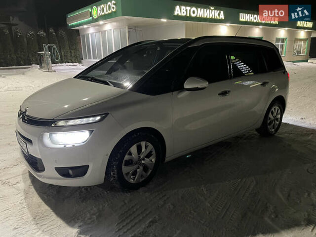 Белый Ситроен С4 Пикассо, объемом двигателя 1.56 л и пробегом 307 тыс. км за 9100 $, фото 1 на Automoto.ua