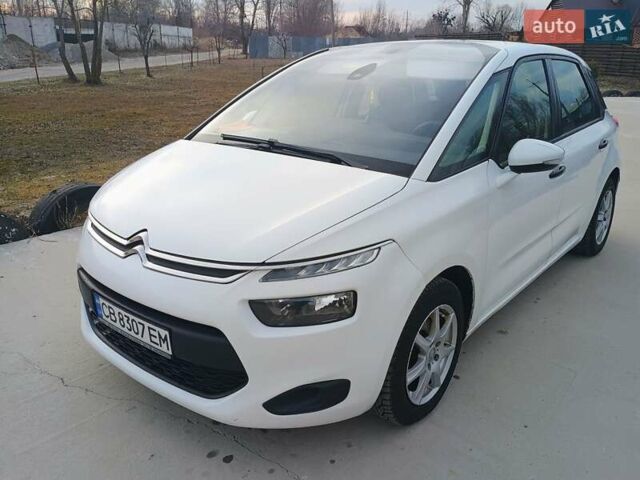 Белый Ситроен С4 Пикассо, объемом двигателя 1.6 л и пробегом 268 тыс. км за 9200 $, фото 1 на Automoto.ua