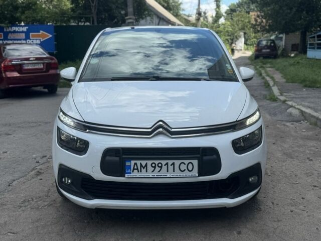 Белый Ситроен С4 Пикассо, объемом двигателя 1.6 л и пробегом 81 тыс. км за 9528 $, фото 1 на Automoto.ua