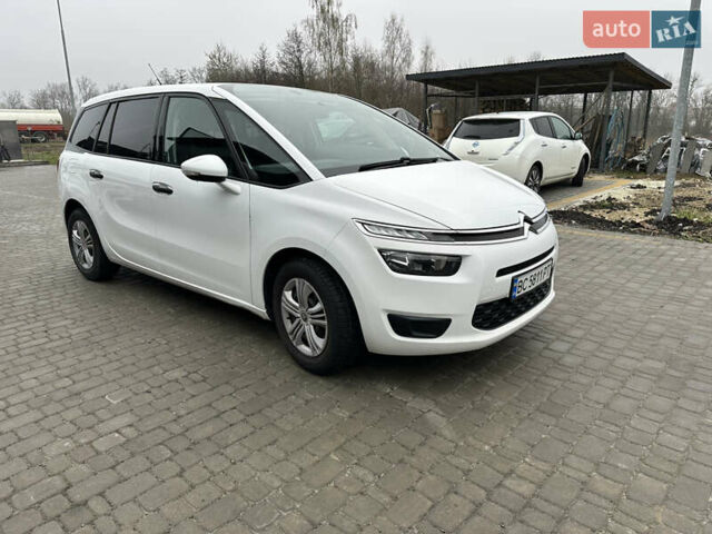 Белый Ситроен С4 Пикассо, объемом двигателя 1.6 л и пробегом 130 тыс. км за 9700 $, фото 1 на Automoto.ua