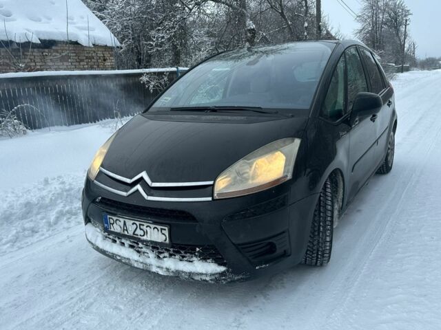 Чорний Сітроен С4 Пікассо, об'ємом двигуна 1.6 л та пробігом 220 тис. км за 2350 $, фото 1 на Automoto.ua