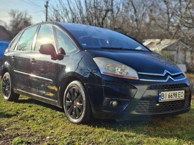 Черный Ситроен С4 Пикассо, объемом двигателя 1.6 л и пробегом 199 тыс. км за 6500 $, фото 1 на Automoto.ua