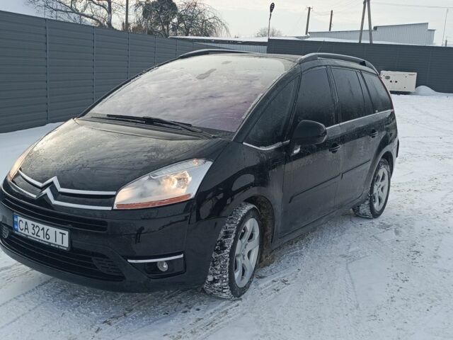 Черный Ситроен С4 Пикассо, объемом двигателя 2 л и пробегом 220 тыс. км за 6600 $, фото 1 на Automoto.ua