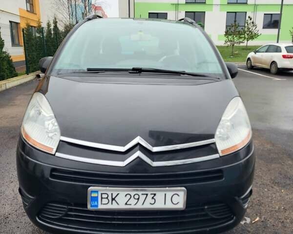 Черный Ситроен С4 Пикассо, объемом двигателя 1.56 л и пробегом 206 тыс. км за 5900 $, фото 1 на Automoto.ua