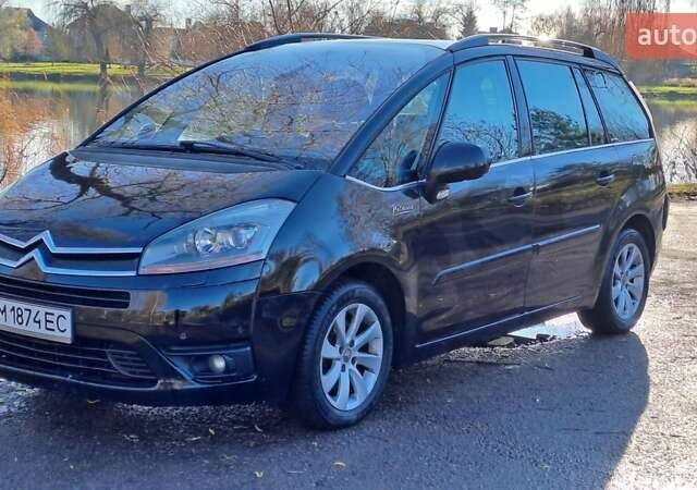 Чорний Сітроен С4 Пікассо, об'ємом двигуна 2 л та пробігом 215 тис. км за 6850 $, фото 1 на Automoto.ua