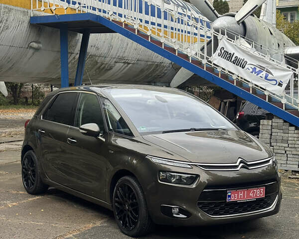 Коричневый Ситроен С4 Пикассо, объемом двигателя 1.6 л и пробегом 238 тыс. км за 11700 $, фото 1 на Automoto.ua