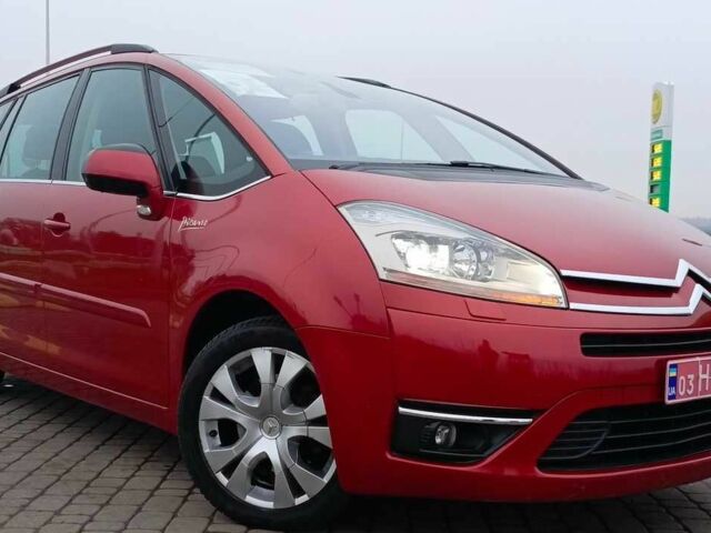 Червоний Сітроен С4 Пікассо, об'ємом двигуна 2 л та пробігом 222 тис. км за 6400 $, фото 1 на Automoto.ua