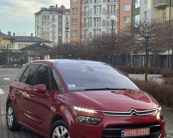 Красный Ситроен С4 Пикассо, объемом двигателя 1.56 л и пробегом 230 тыс. км за 11400 $, фото 1 на Automoto.ua