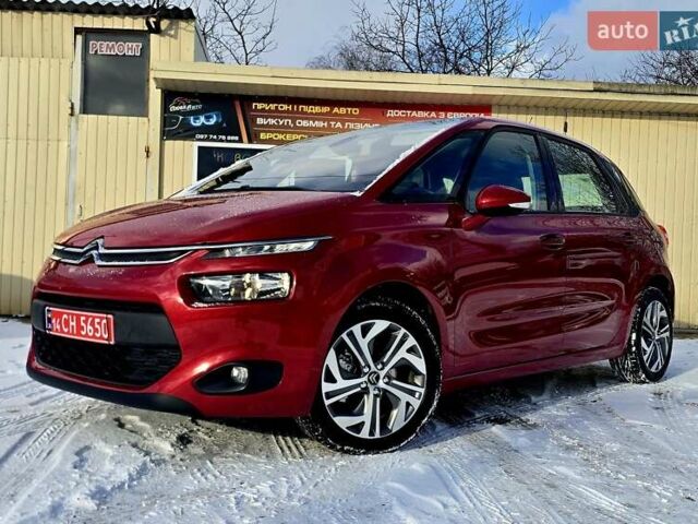 Червоний Сітроен С4 Пікассо, об'ємом двигуна 1.56 л та пробігом 151 тис. км за 12350 $, фото 1 на Automoto.ua