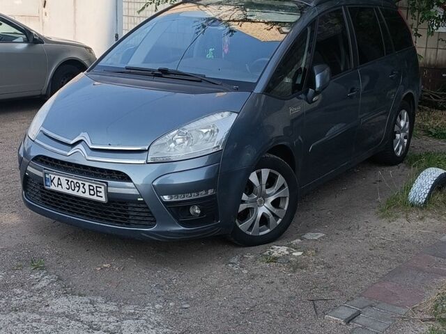 Сірий Сітроен С4 Пікассо, об'ємом двигуна 2 л та пробігом 214 тис. км за 7300 $, фото 1 на Automoto.ua