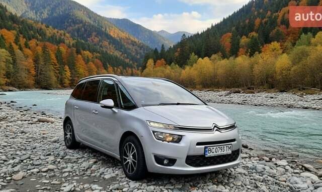 Серый Ситроен С4 Пикассо, объемом двигателя 1.56 л и пробегом 320 тыс. км за 9900 $, фото 1 на Automoto.ua