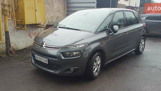 Серый Ситроен С4 Пикассо, объемом двигателя 1.56 л и пробегом 148 тыс. км за 9000 $, фото 1 на Automoto.ua