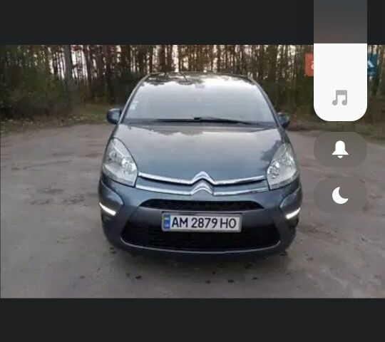 Серый Ситроен С4 Пикассо, объемом двигателя 1.6 л и пробегом 215 тыс. км за 6700 $, фото 1 на Automoto.ua