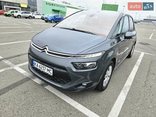 Ситроен С4 Пикассо 2014 в Киеве на Automoto.ua Серый Ситроен С4 Пикассо, объемом двигателя 1.56 л и пробегом 242 тыс. км за 9500 $, фото 1 на Automoto.ua