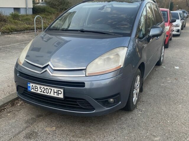 Синий Ситроен С4 Пикассо, объемом двигателя 1.6 л и пробегом 220 тыс. км за 4500 $, фото 1 на Automoto.ua