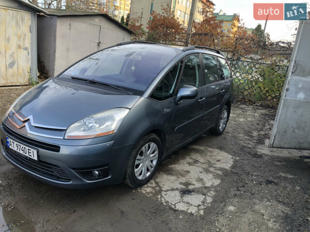 Синий Ситроен С4 Пикассо, объемом двигателя 1.61 л и пробегом 200 тыс. км за 5700 $, фото 1 на Automoto.ua