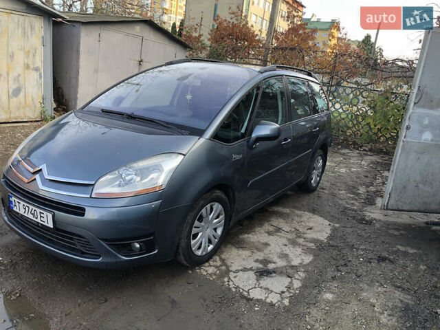 Синий Ситроен С4 Пикассо, объемом двигателя 1.61 л и пробегом 200 тыс. км за 5700 $, фото 1 на Automoto.ua