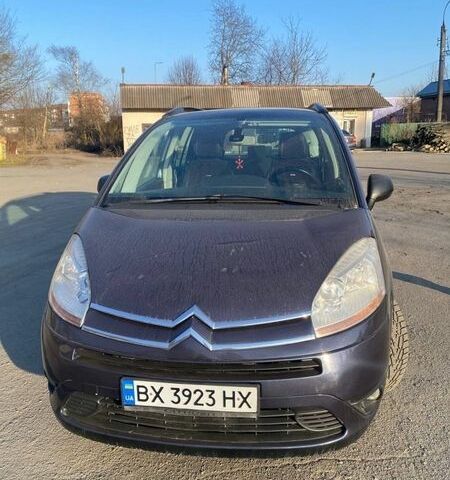 Синий Ситроен С4 Пикассо, объемом двигателя 1.6 л и пробегом 252 тыс. км за 6000 $, фото 1 на Automoto.ua