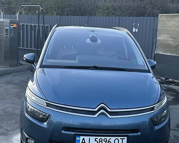 Синий Ситроен С4 Пикассо, объемом двигателя 1.56 л и пробегом 282 тыс. км за 12800 $, фото 1 на Automoto.ua