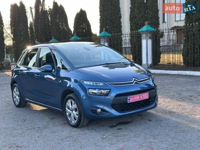 Синий Ситроен С4 Пикассо, объемом двигателя 1.6 л и пробегом 180 тыс. км за 12100 $, фото 1 на Automoto.ua