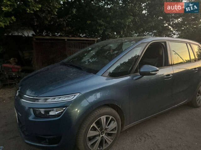 Синий Ситроен С4 Пикассо, объемом двигателя 1.56 л и пробегом 180 тыс. км за 12000 $, фото 1 на Automoto.ua