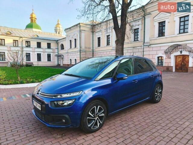 Синий Ситроен С4 Пикассо, объемом двигателя 1.56 л и пробегом 225 тыс. км за 11500 $, фото 1 на Automoto.ua