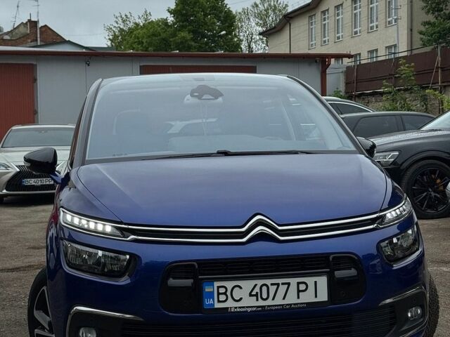 Синий Ситроен С4 Пикассо, объемом двигателя 2 л и пробегом 208 тыс. км за 12999 $, фото 1 на Automoto.ua
