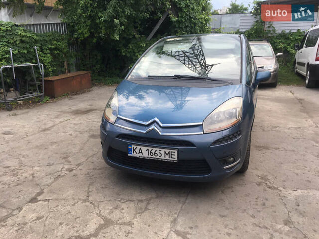 Синий Ситроен С4 Пикассо, объемом двигателя 1.6 л и пробегом 262 тыс. км за 5000 $, фото 1 на Automoto.ua
