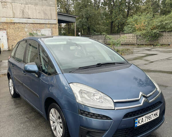 Синий Ситроен С4 Пикассо, объемом двигателя 1.56 л и пробегом 177 тыс. км за 6600 $, фото 1 на Automoto.ua
