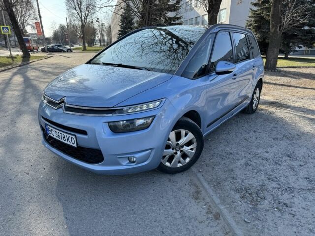 Синий Ситроен С4 Пикассо, объемом двигателя 1.6 л и пробегом 327 тыс. км за 7999 $, фото 1 на Automoto.ua