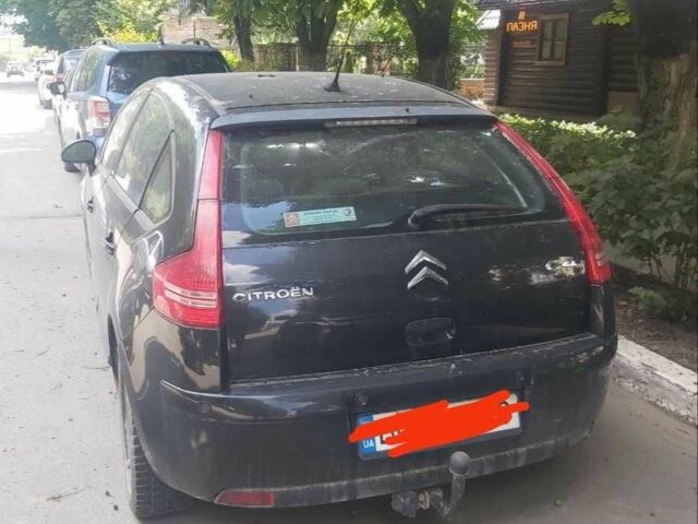 Черный Ситроен С4, объемом двигателя 1.6 л и пробегом 225 тыс. км за 3500 $, фото 1 на Automoto.ua