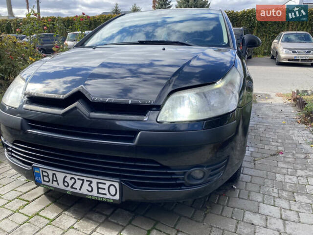 Черный Ситроен С4, объемом двигателя 1.6 л и пробегом 203 тыс. км за 3200 $, фото 1 на Automoto.ua