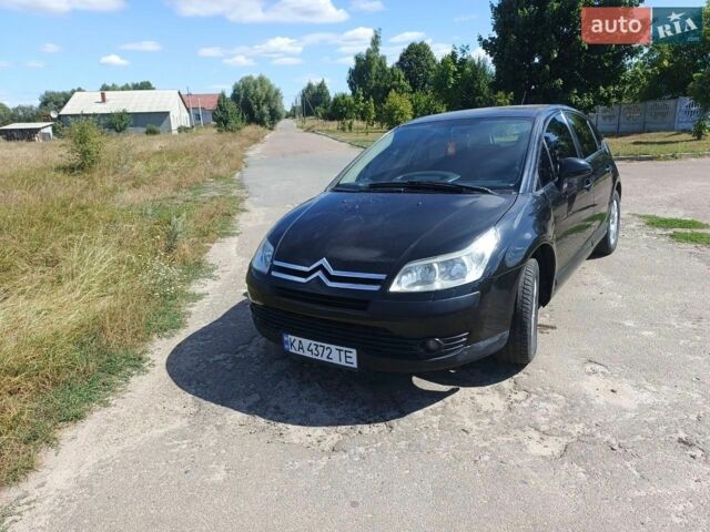 Черный Ситроен С4, объемом двигателя 1.59 л и пробегом 148 тыс. км за 4000 $, фото 1 на Automoto.ua
