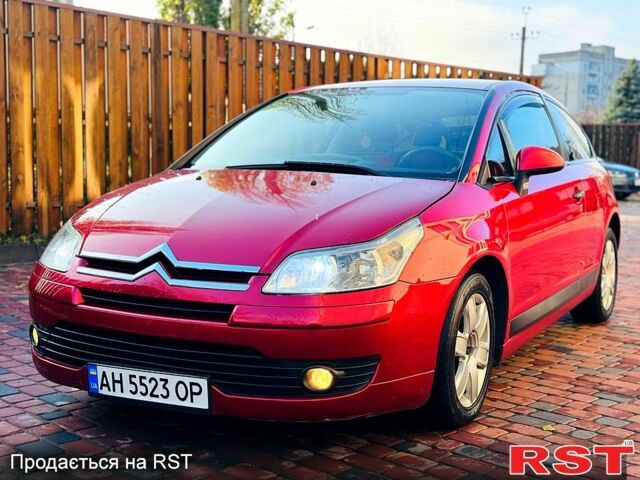 Червоний Сітроен С4, об'ємом двигуна 1.6 л та пробігом 130 тис. км за 3600 $, фото 1 на Automoto.ua