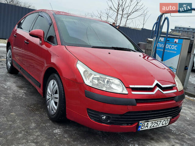Червоний Сітроен С4, об'ємом двигуна 1.6 л та пробігом 190 тис. км за 4650 $, фото 1 на Automoto.ua