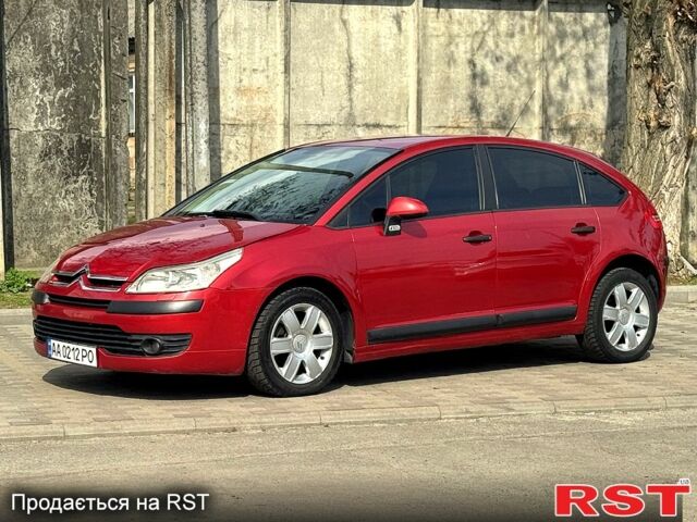 Червоний Сітроен С4, об'ємом двигуна 1.6 л та пробігом 165 тис. км за 4400 $, фото 1 на Automoto.ua